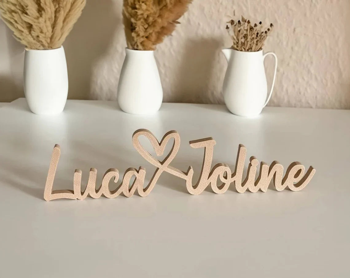 Schriftzüge personalisiert