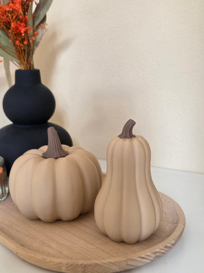 Herbstdeko Kürbis, Deko Kürbis modern, Deko Kürbis Set