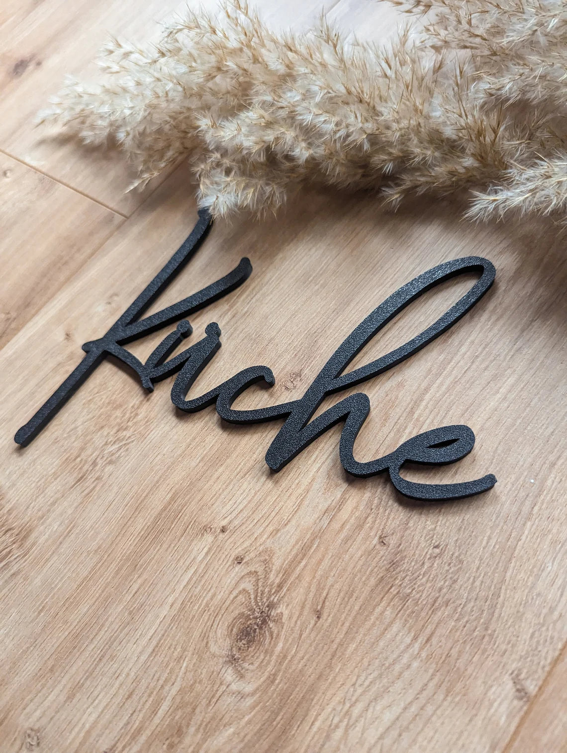 Türschild Küche, Schriftzug Küchentür