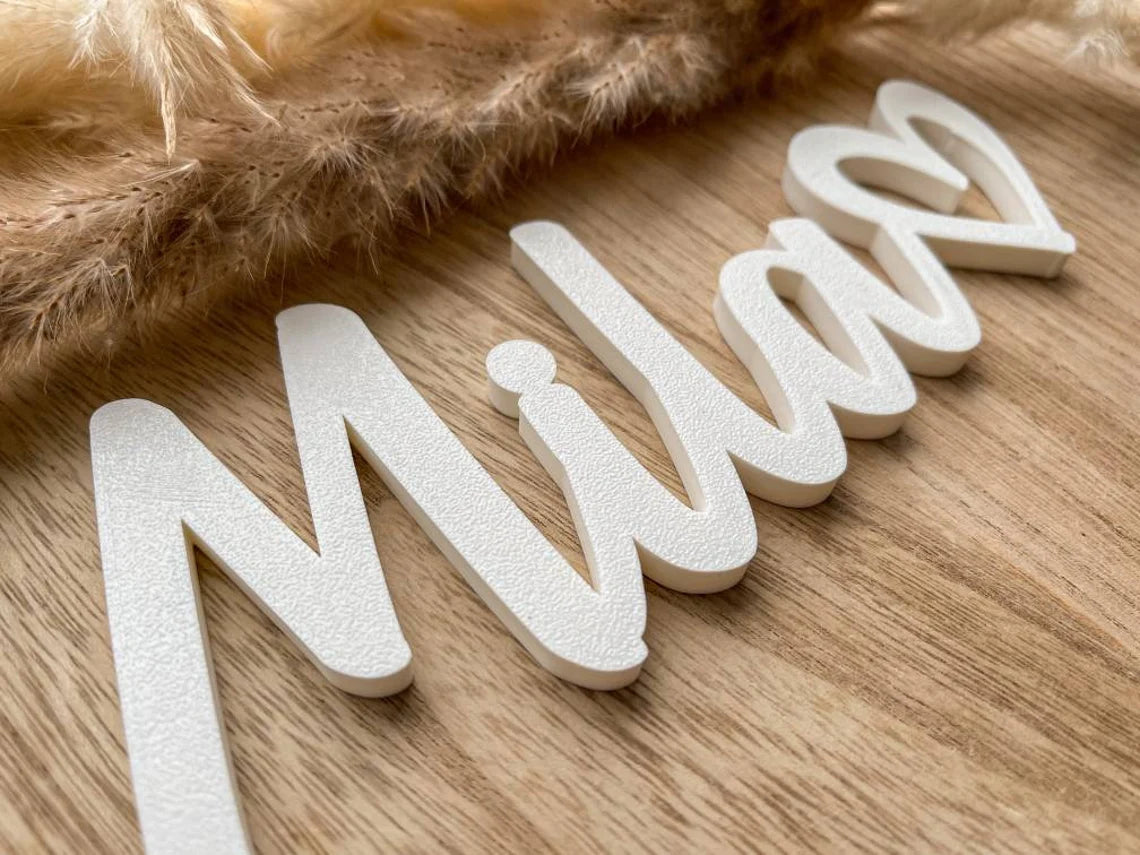 Türschild Kinderzimmer, Schriftzug zum Hinstellen