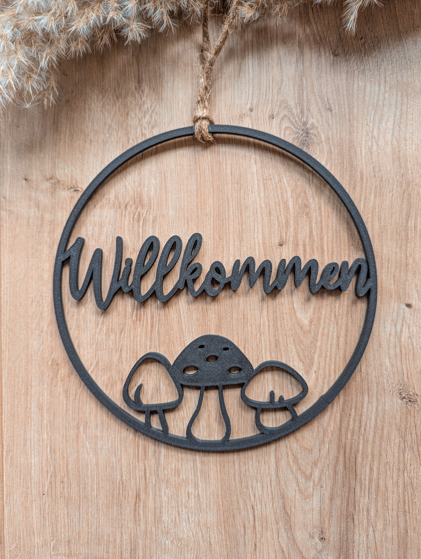 Türkranz Herbst, Türschild Willkommen, Herbstdeko Haustür