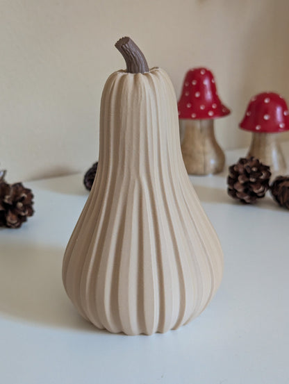 Herbstdeko Kürbis modern, Deko Kürbis Herbst, Butternut Kürbis