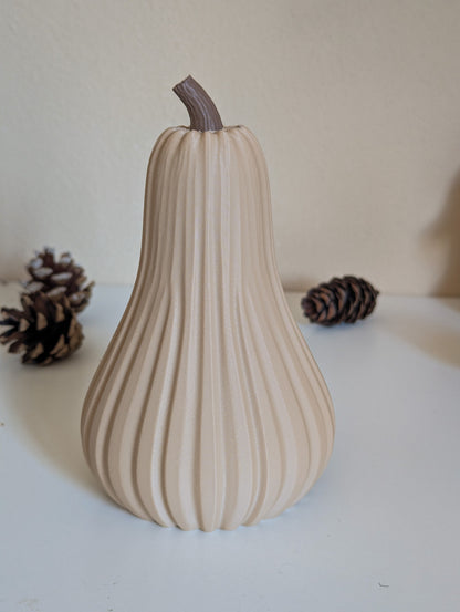 Herbstdeko Kürbis modern, Deko Kürbis Herbst, Butternut Kürbis