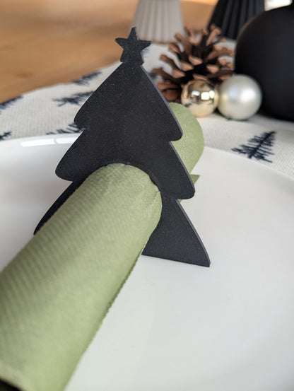Serviettenring Weihnachten, Weihnachtsbaum Serviettenhalter