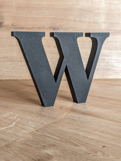 Dekobuchstabe 3D, Flowerletter mit Trockenblumen