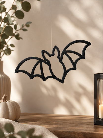 Fledermaus Anhänger, Halloween Deko