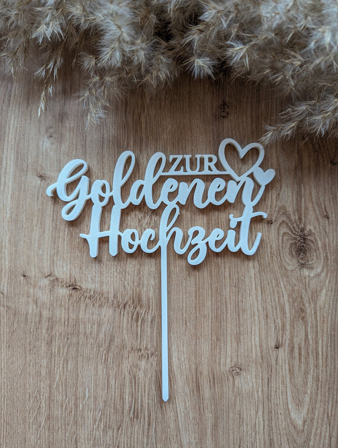 Cake Topper Goldene Hochzeit 50 Jahre Ehe