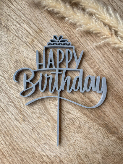 Caketopper Geburtstag Happy Birthday