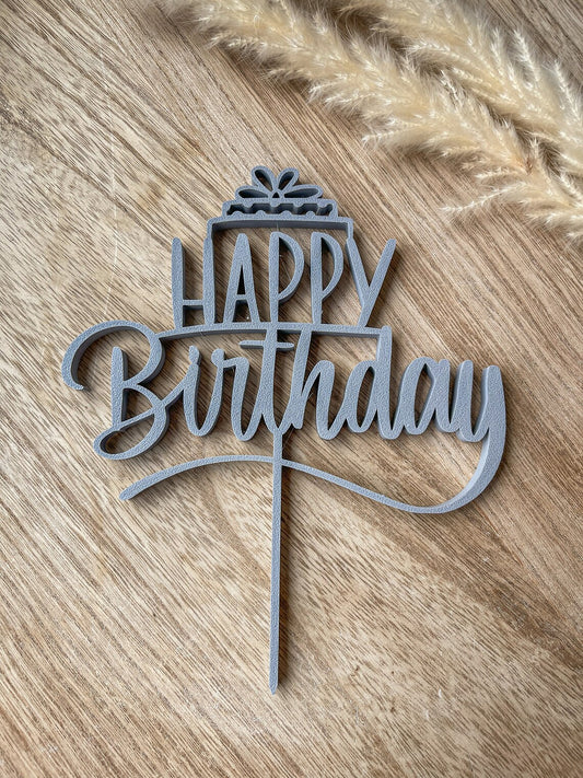Caketopper Geburtstag Happy Birthday