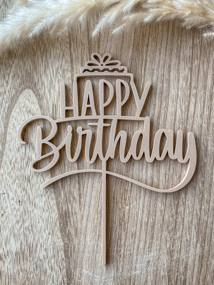 Caketopper Geburtstag Happy Birthday