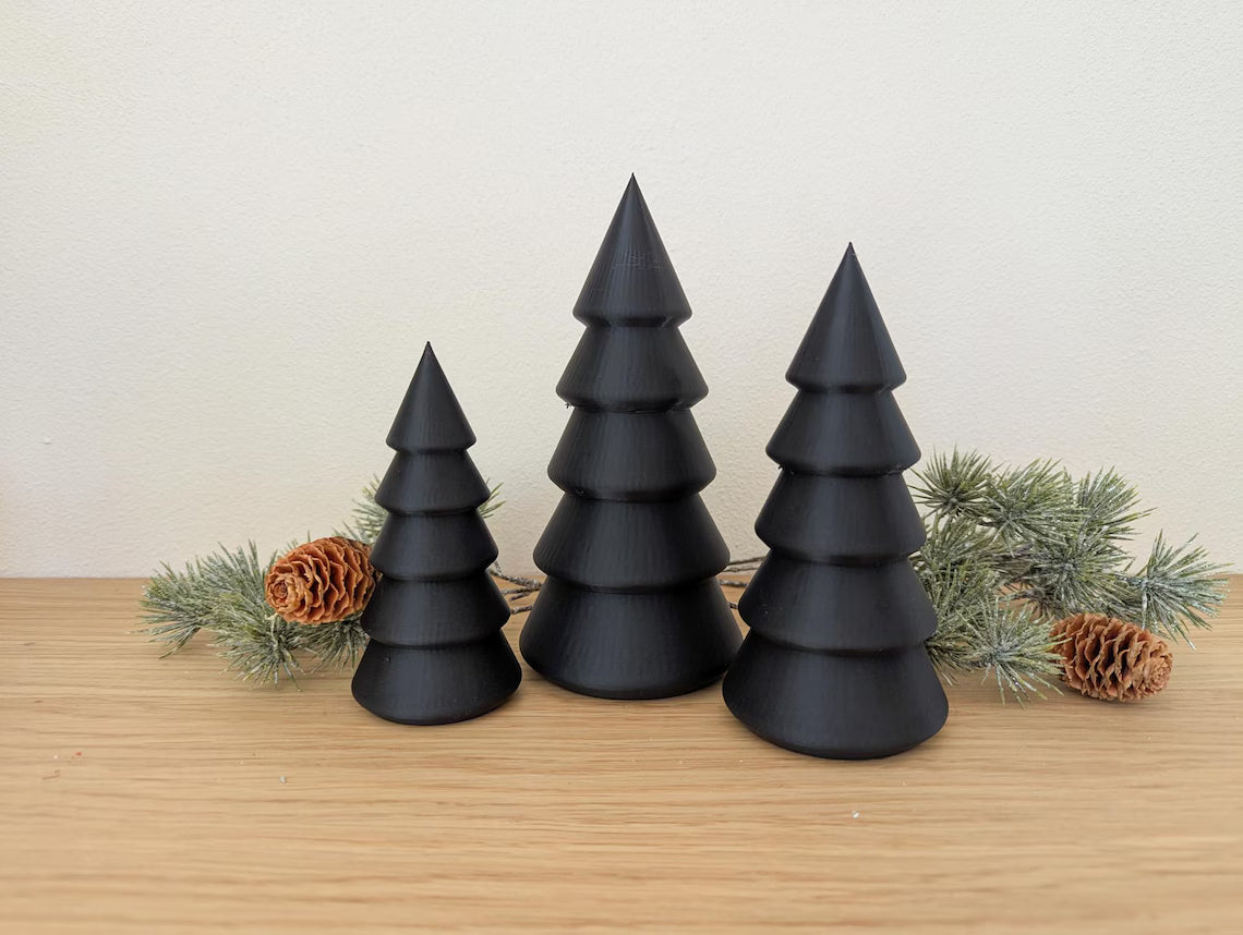 Deko Tannenbaum Set - glatt