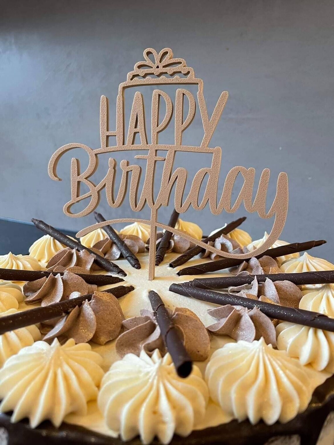 Caketopper Geburtstag Happy Birthday