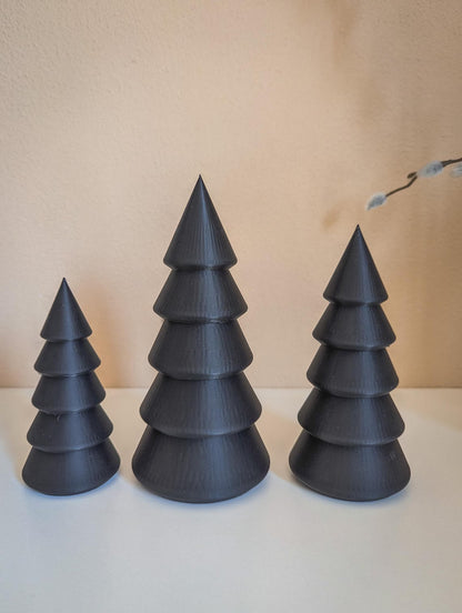 Deko Tannenbaum Set - glatt
