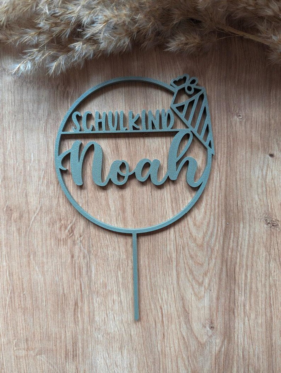 Cake Topper Einschulung personalisiert mit Name