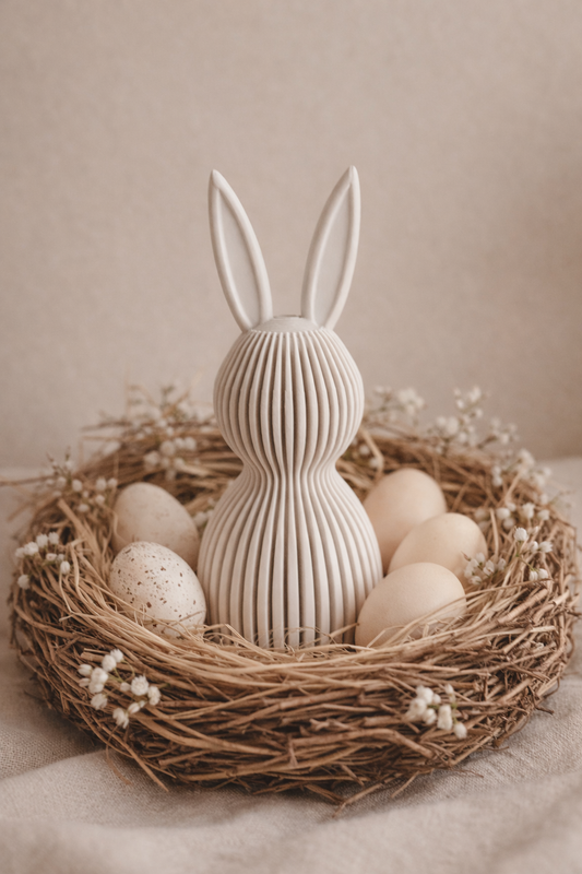 Moderne Osterdeko, Osterhasen Figur