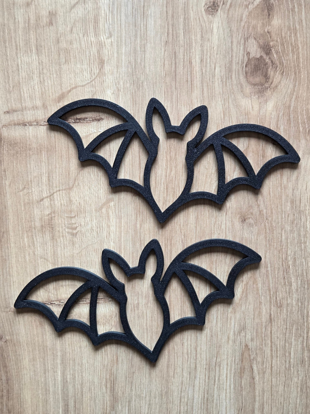 schwarze fledermäuse 3d gedruckt